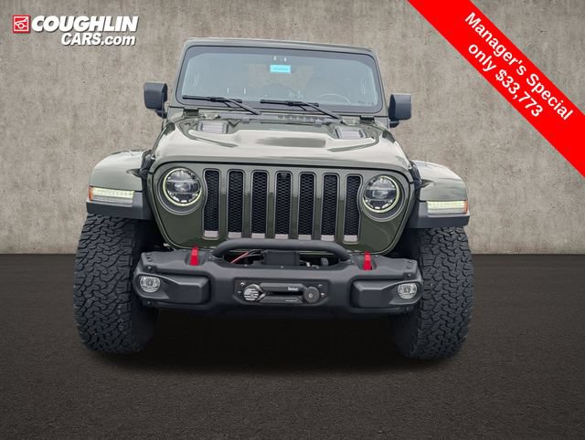 Used 2022 Jeep Wrangler Rubicon w/ Steel Bumper Group AWD/4WD image 2