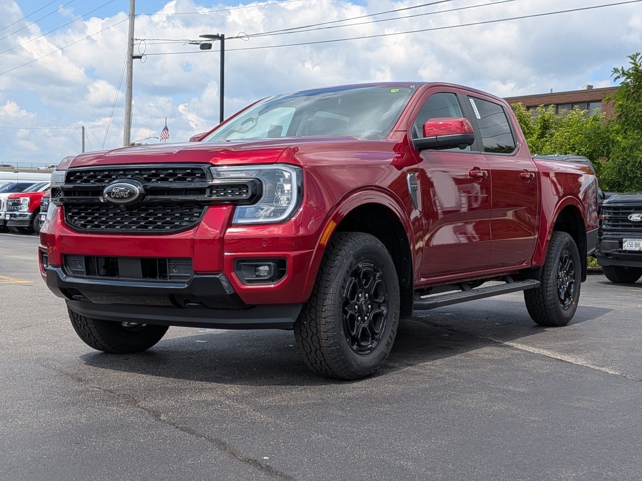 New 2026 Ford Ranger Lariat w/ Black Appearance Package AWD/4WD image 8