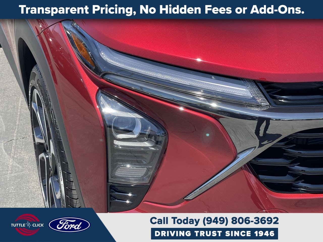 Used 2025 Chevrolet Trax RS w/ Sunroof Package FWD image 10