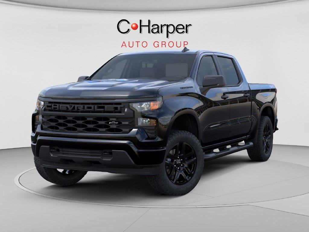 New 2026 Chevrolet Silverado 1500 Custom w/ LPO, Dark Essentials Package AWD/4WD image 6