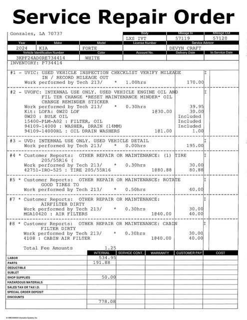 Used 2024 Kia Forte LXS FWD image 13