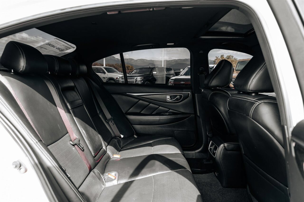 Used 2022 INFINITI Q50 Sensory w/ All Weather Package RWD image 50