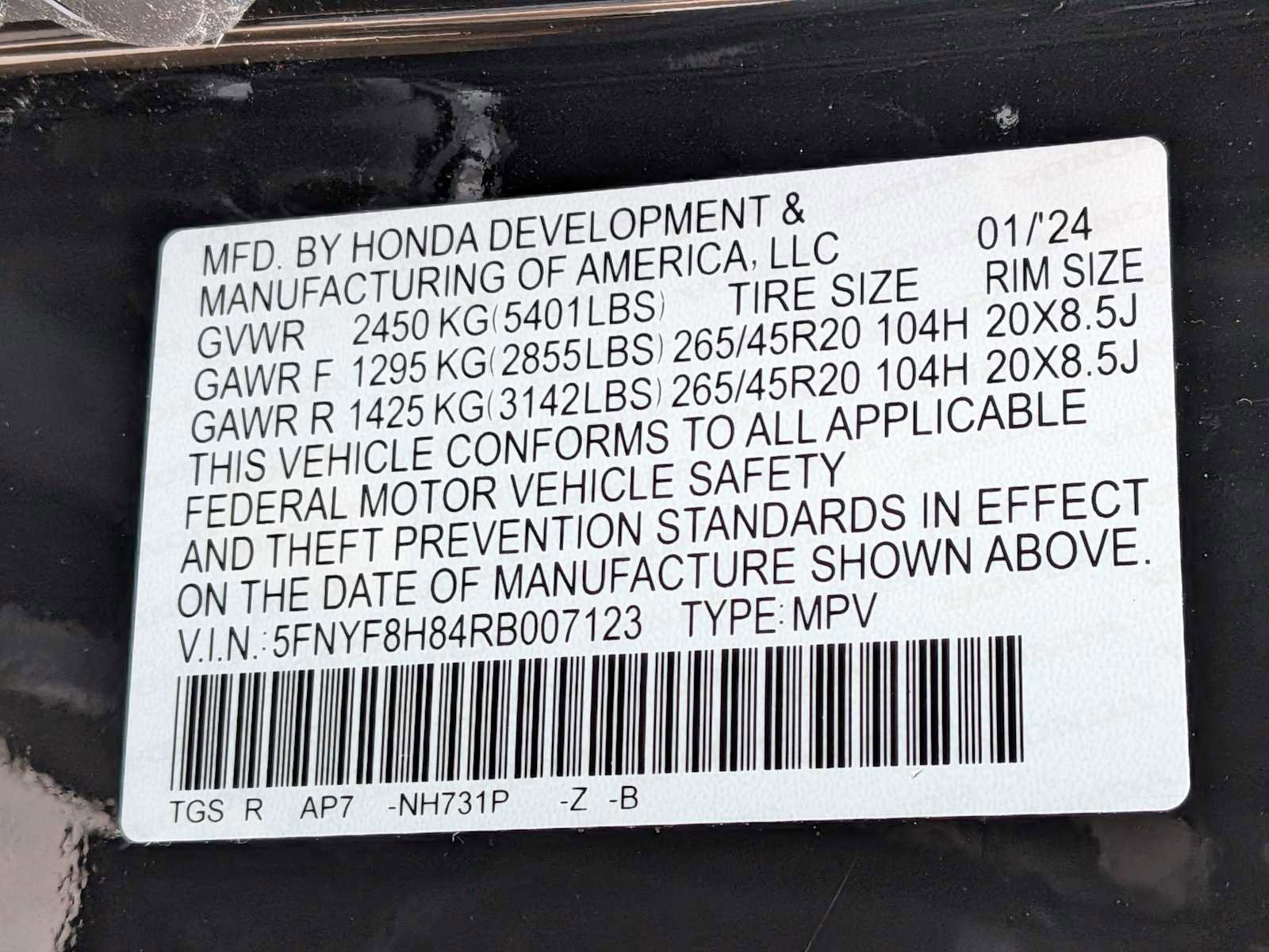 Used 2024 Honda Passport Black Edition image 34