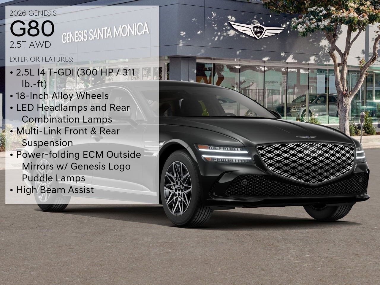 New 2026 Genesis G80 2.5T image 3