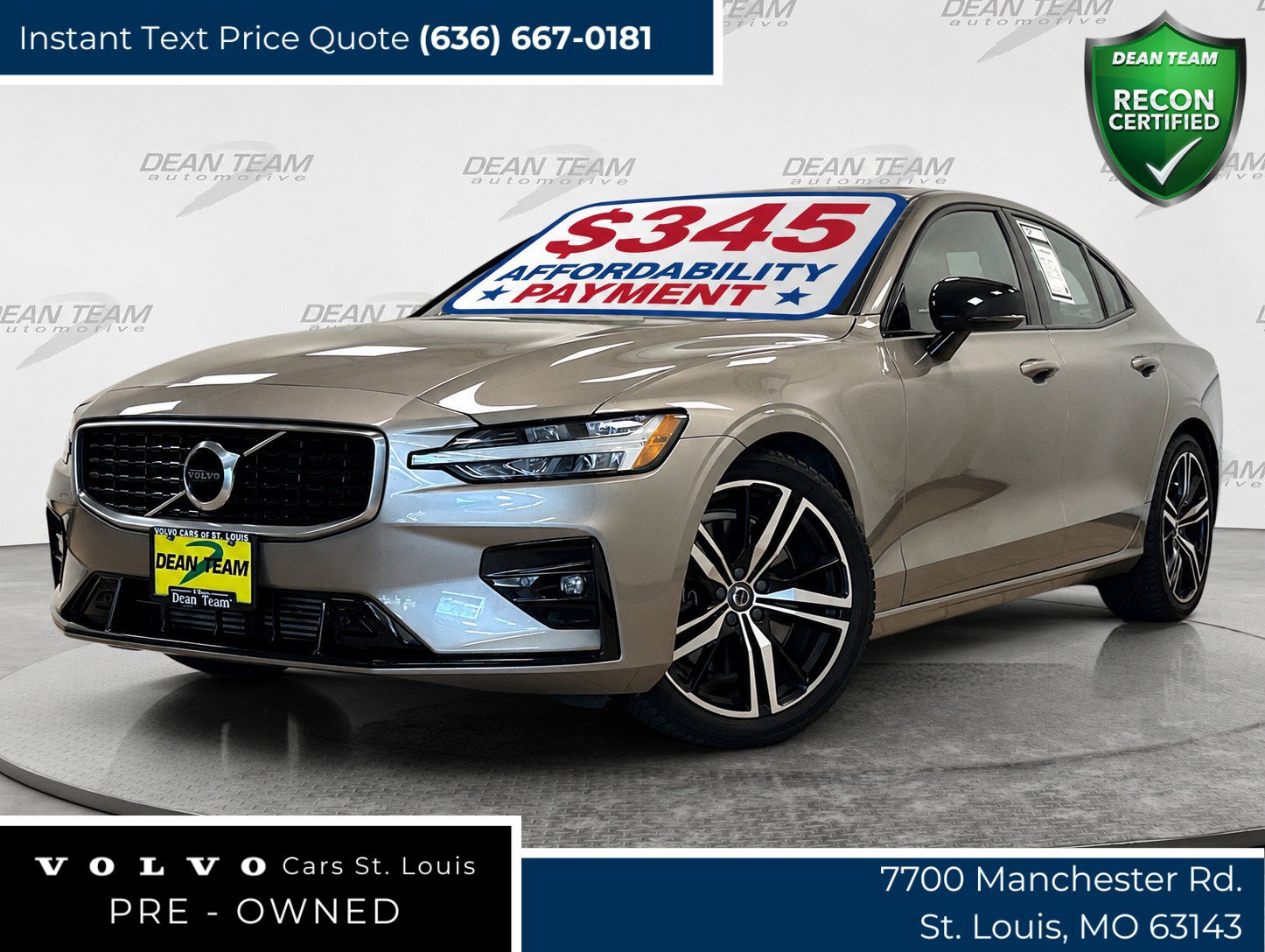 Used 2019 Volvo S60 T6 R-Design