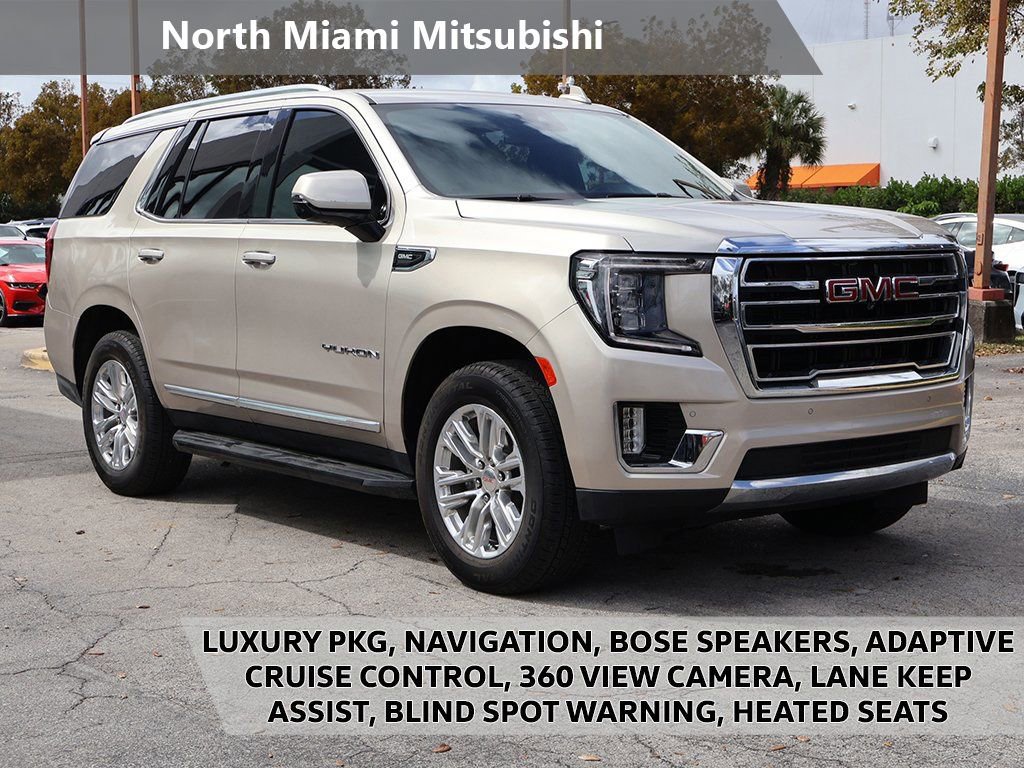 Used 2024 GMC Yukon SLT w/ SLT Luxury Package RWD image 1