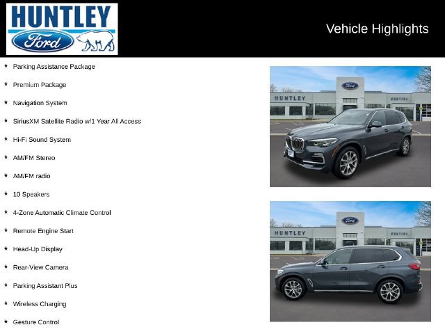 Used 2020 BMW X5 xDrive40i w/ Premium Package AWD/4WD image 2