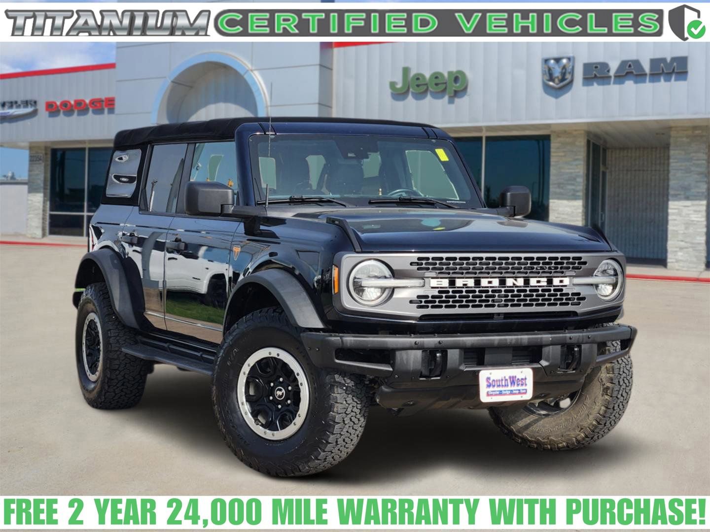 Used 2021 Ford Bronco Badlands w/ Sasquatch Package