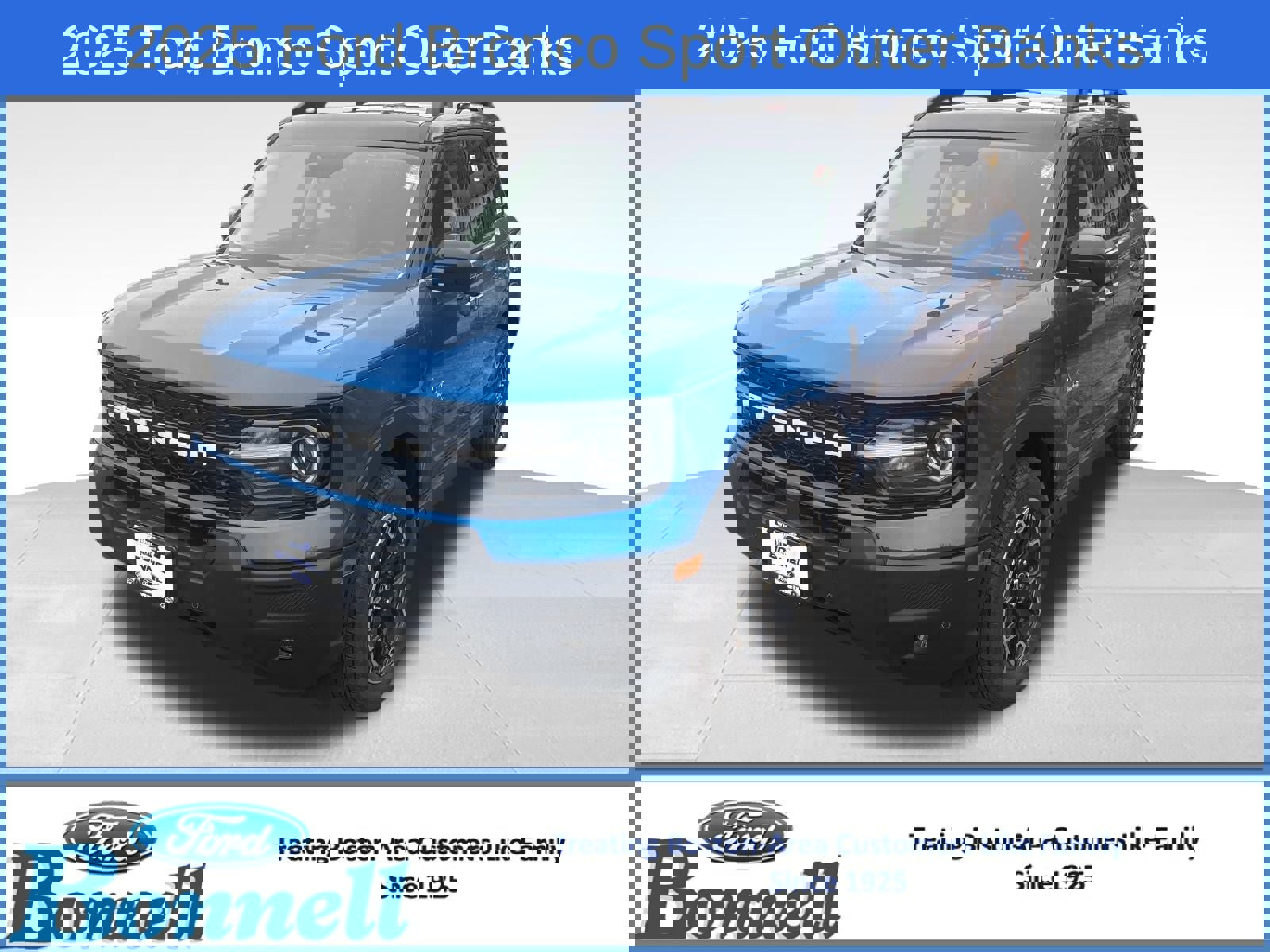 New 2025 Ford Bronco Sport Outer Banks w/ Outer Banks Tech Package+ video 1