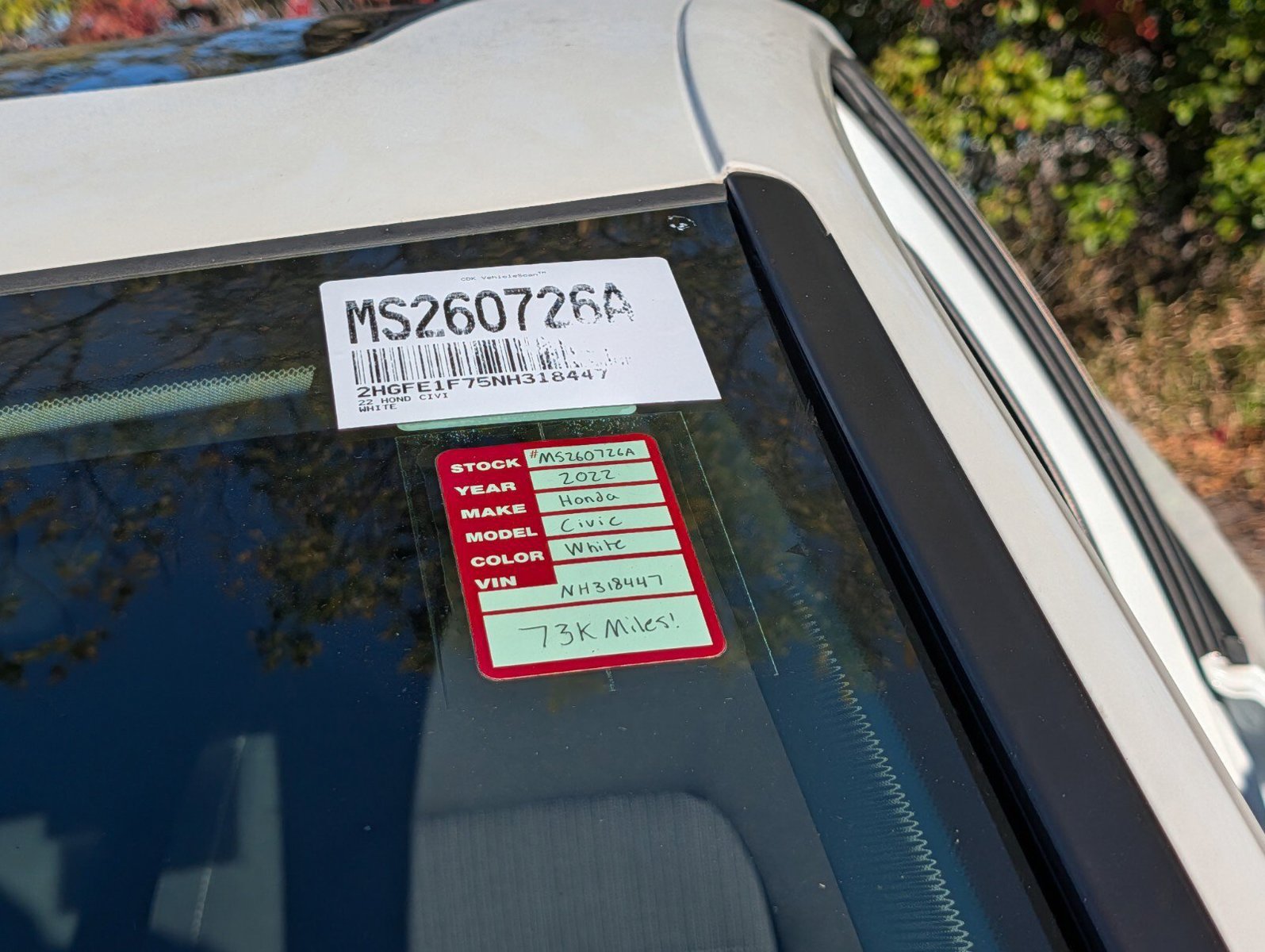Used 2022 Honda Civic EX image 28