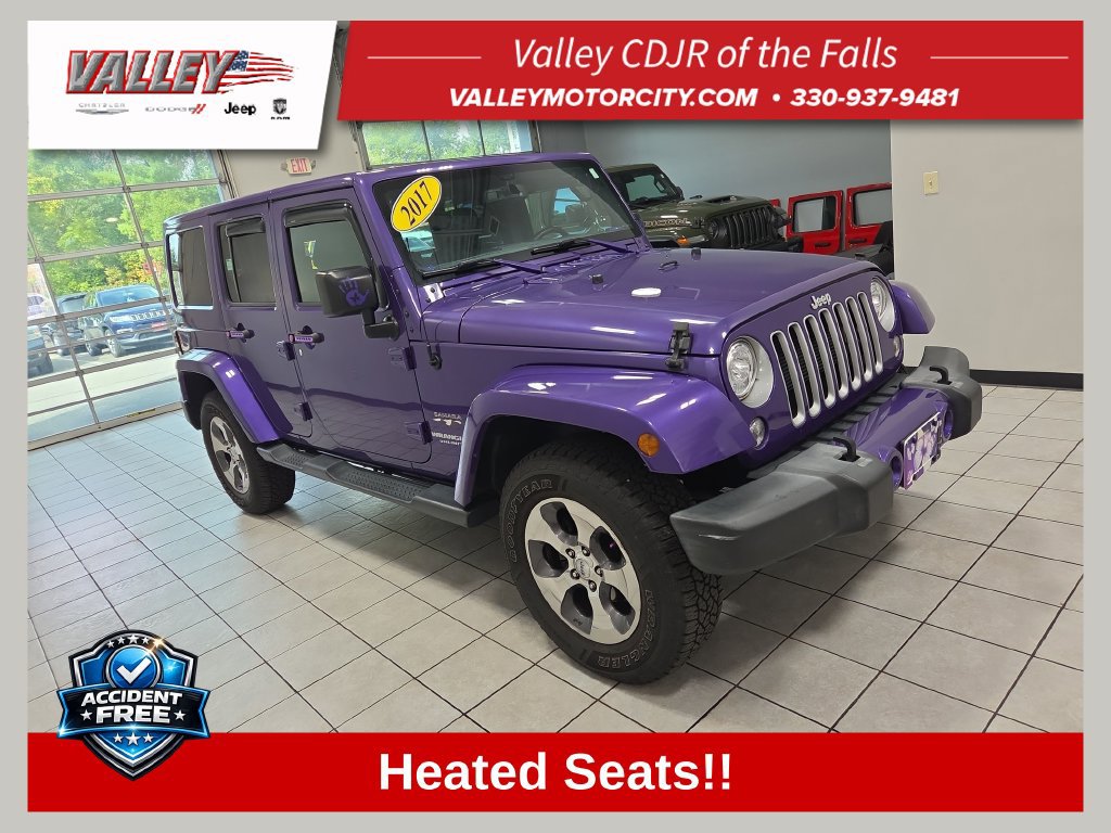 Used 2017 Jeep Wrangler Unlimited Sahara