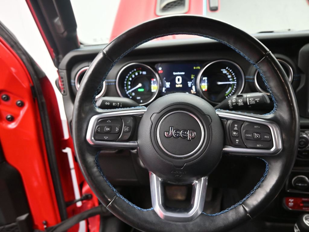 Used 2022 Jeep Wrangler Unlimited Rubicon 4xe w/ Steel Bumper Group image 31
