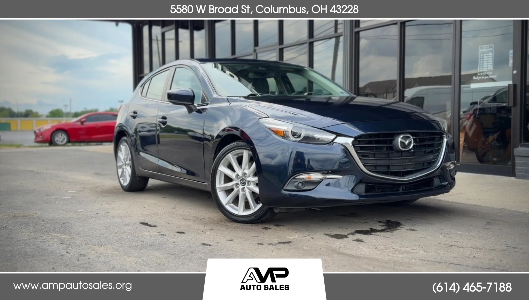 Used 2017 MAZDA MAZDA3 Grand Touring w/ Premium Equipment Package FWD image 1