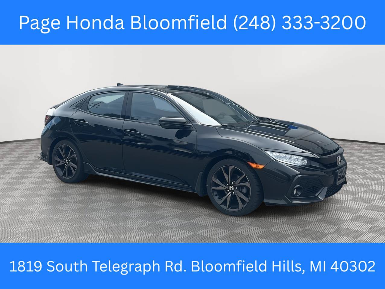 Used 2018 Honda Civic Sport Touring image 1