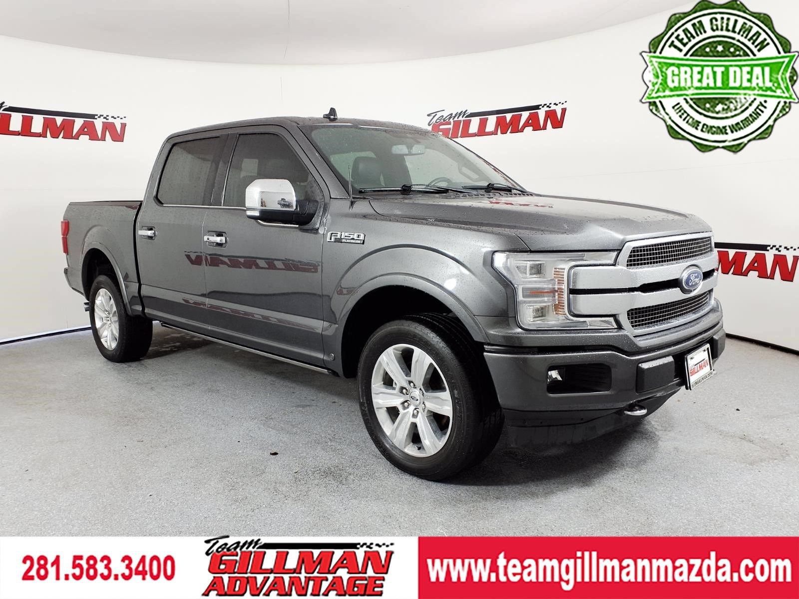 Used 2020 Ford F150 Platinum w/ Equipment Group 701A Luxury AWD/4WD image 1