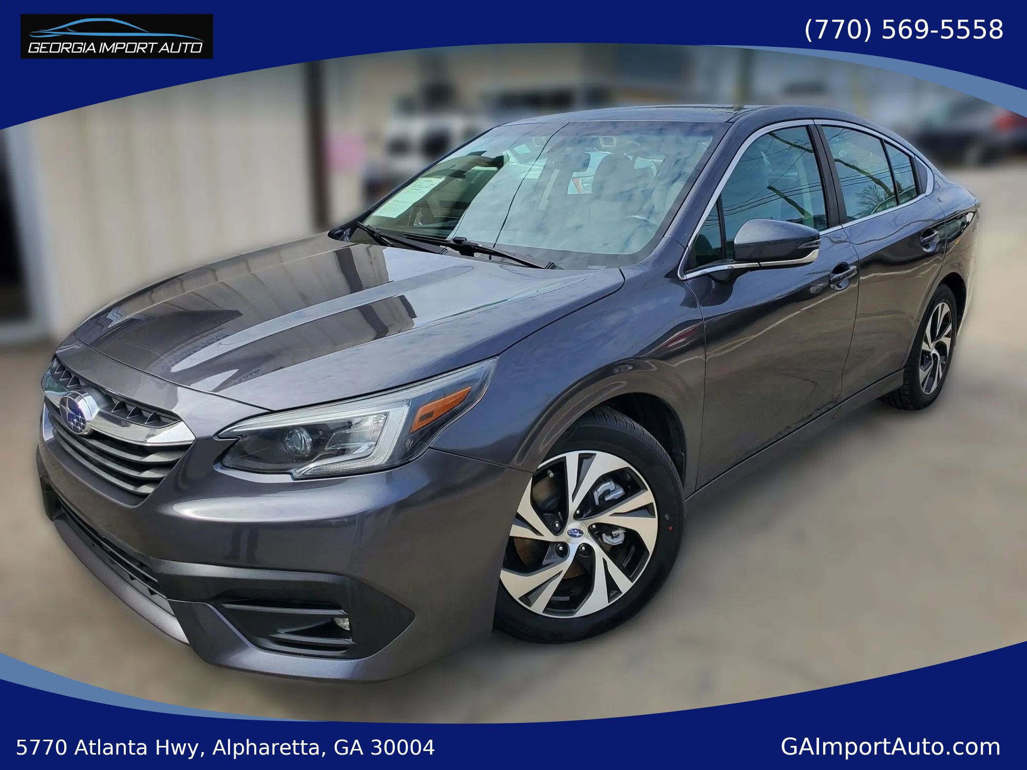 Used 2021 Subaru Legacy Premium w/ Popular Package #1 AWD/4WD image 1