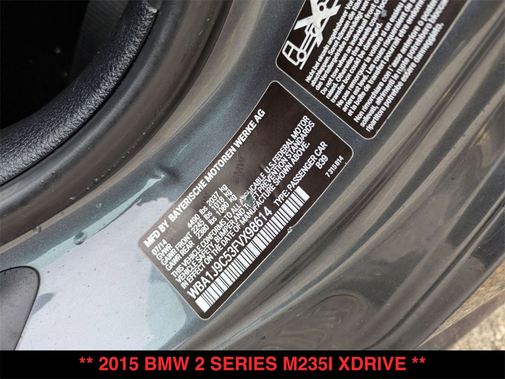 Used 2015 BMW M235i xDrive Coupe image 33
