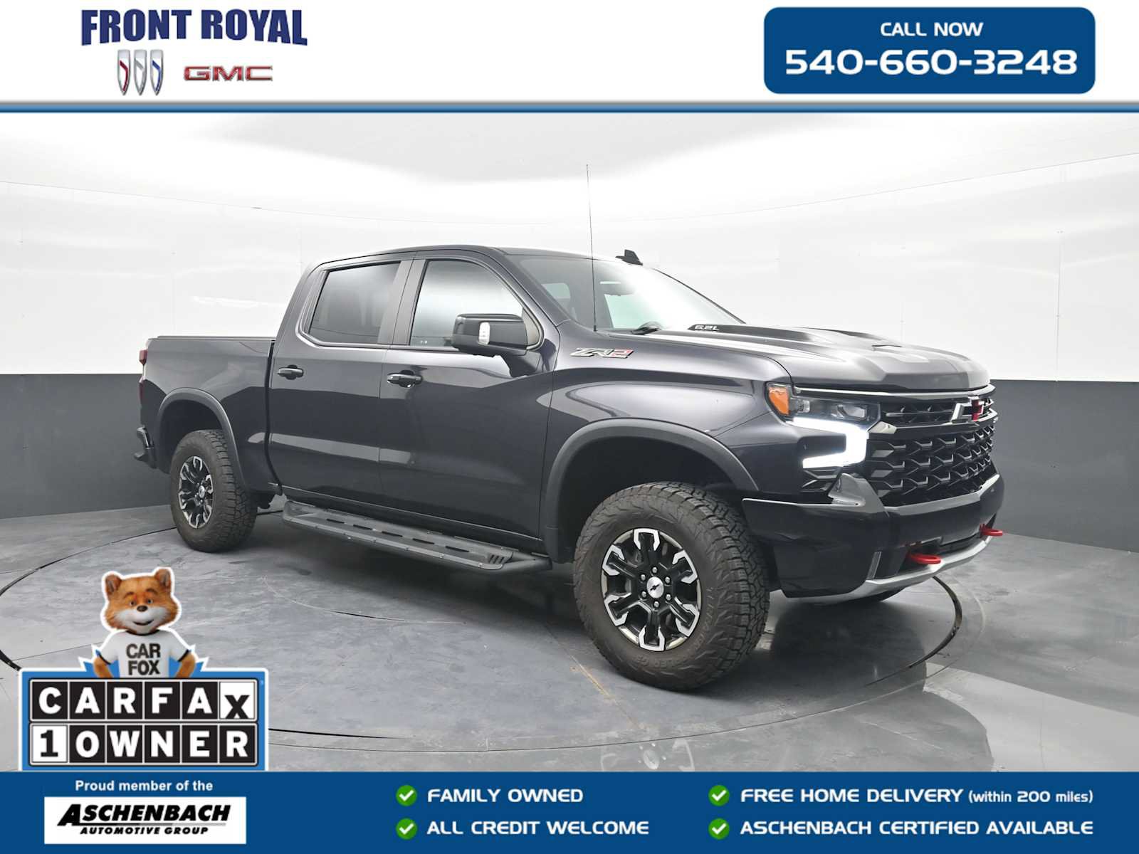 Used 2022 Chevrolet Silverado 1500 ZR2 w/ Technology Package AWD/4WD image 1