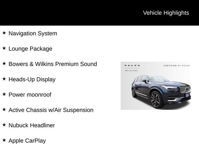 Used 2024 Volvo XC90 B6 Ultimate w/ Lounge Package AWD/4WD image 5