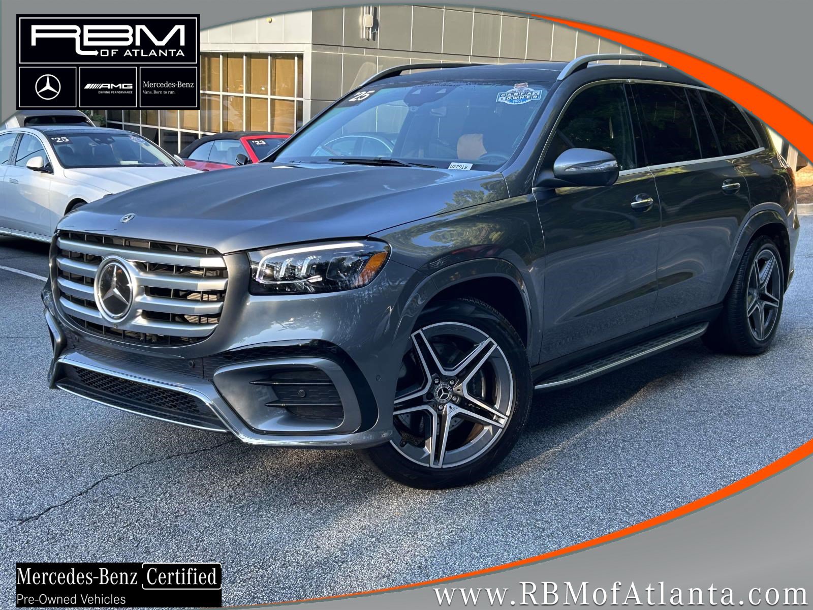 Certified 2025 Mercedes-Benz GLS 450 4MATIC w/ AMG Line Exterior