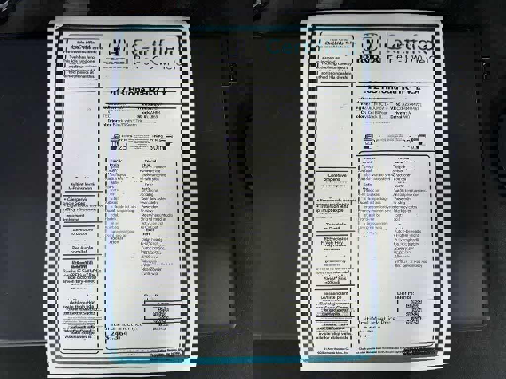 Certified 2023 Honda HR-V LX image 13