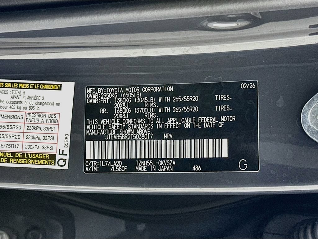 Certified 2026 Toyota 4Runner Limited AWD/4WD image 34