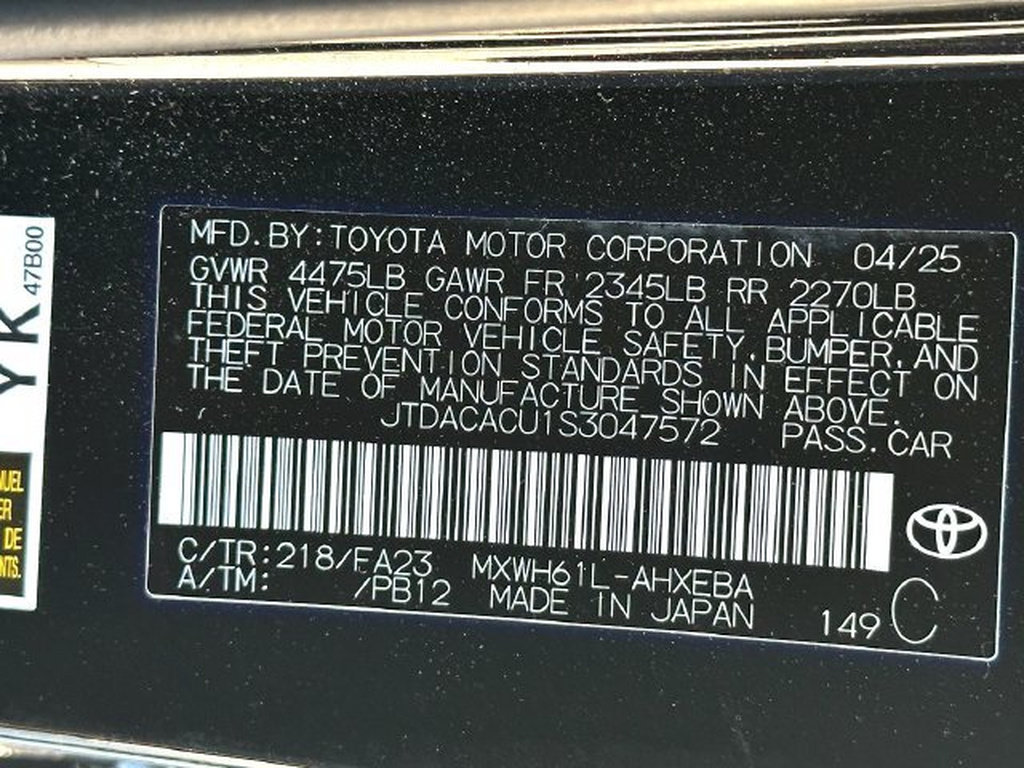 Used 2025 Toyota Prius Plug-In Hybrid FWD image 30