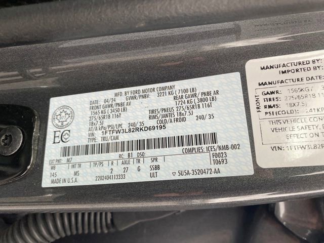 Used 2024 Ford F150 XLT AWD/4WD image 26