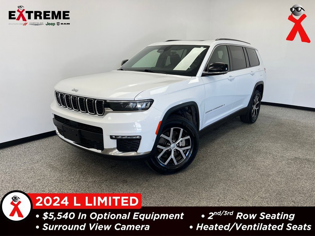 Used 2024 Jeep Grand Cherokee L Limited w/ Luxury Tech Group II