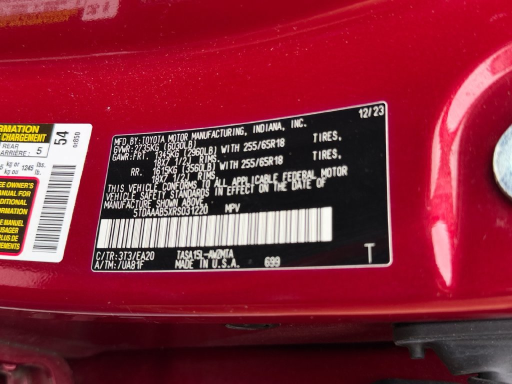 Used 2024 Toyota Grand Highlander AWD image 28