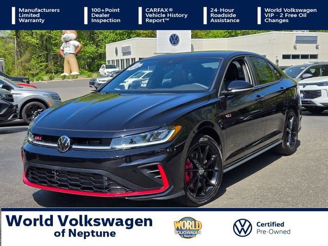 Certified 2025 Volkswagen Jetta GLI Autobahn w/ GLI Black Package FWD image 1