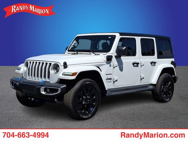 Used 2022 Jeep Wrangler Unlimited Sahara w/ Cold Weather Group AWD/4WD image 1