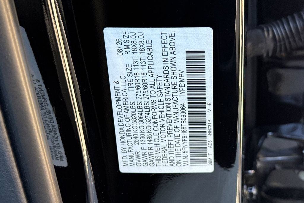 Used 2026 Honda Passport TrailSport Elite image 35
