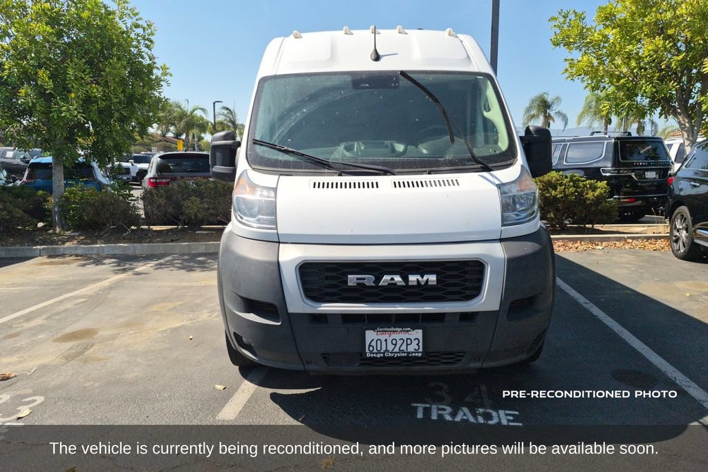 Used 2022 RAM ProMaster 2500 w/ Convenience Group FWD image 2