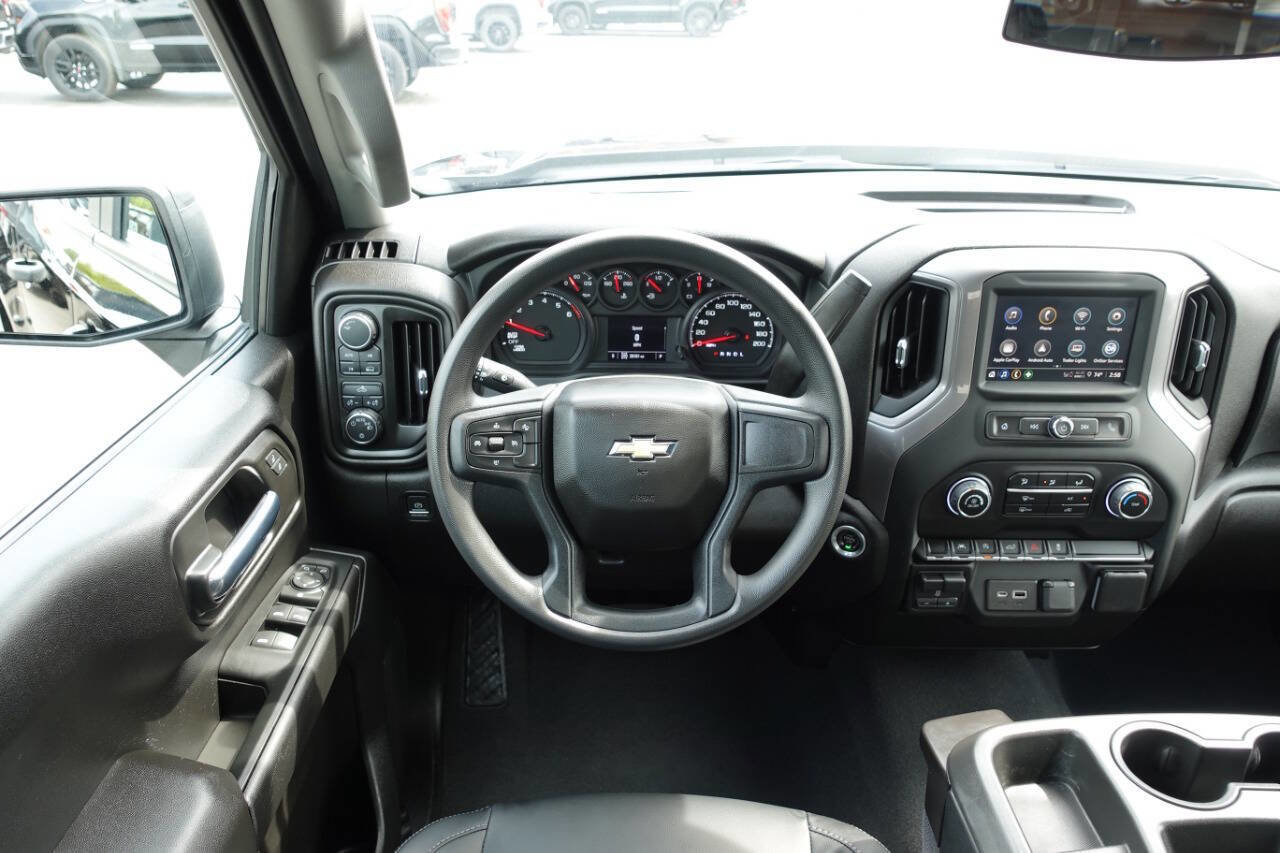 Used 2023 Chevrolet Silverado 1500 Custom w/ LPO, Dark Essentials Package AWD/4WD image 34