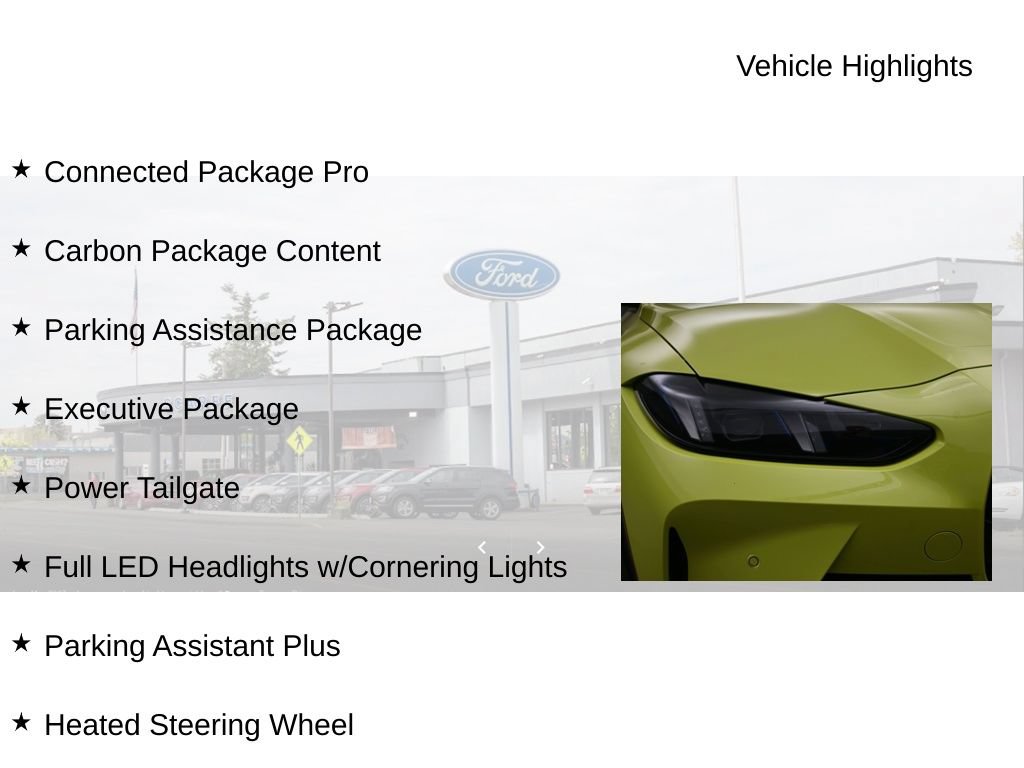 Used 2025 BMW M3 w/ Executive Package RWD image 20
