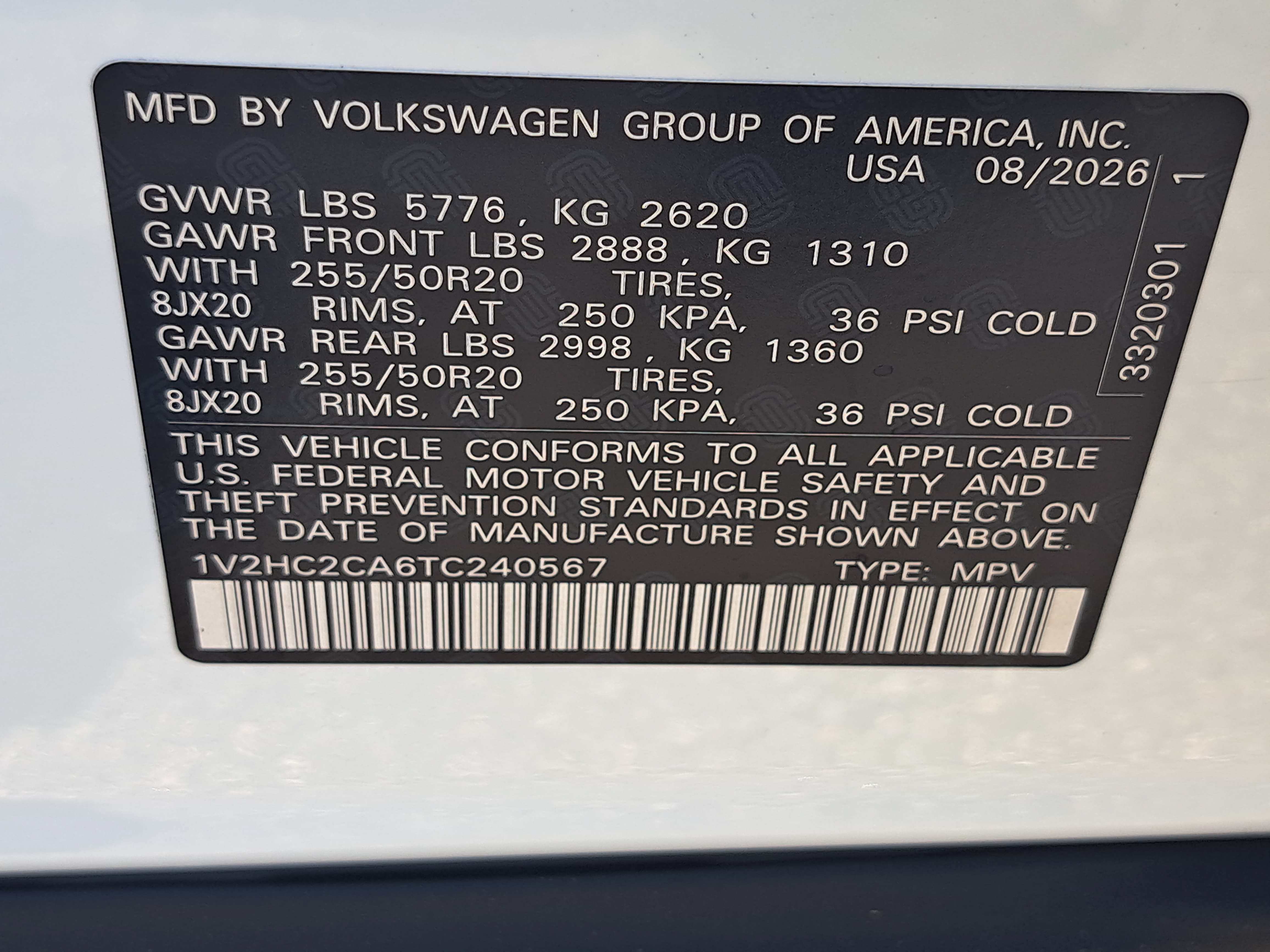 New 2026 Volkswagen Atlas Cross Sport SE AWD/4WD image 36