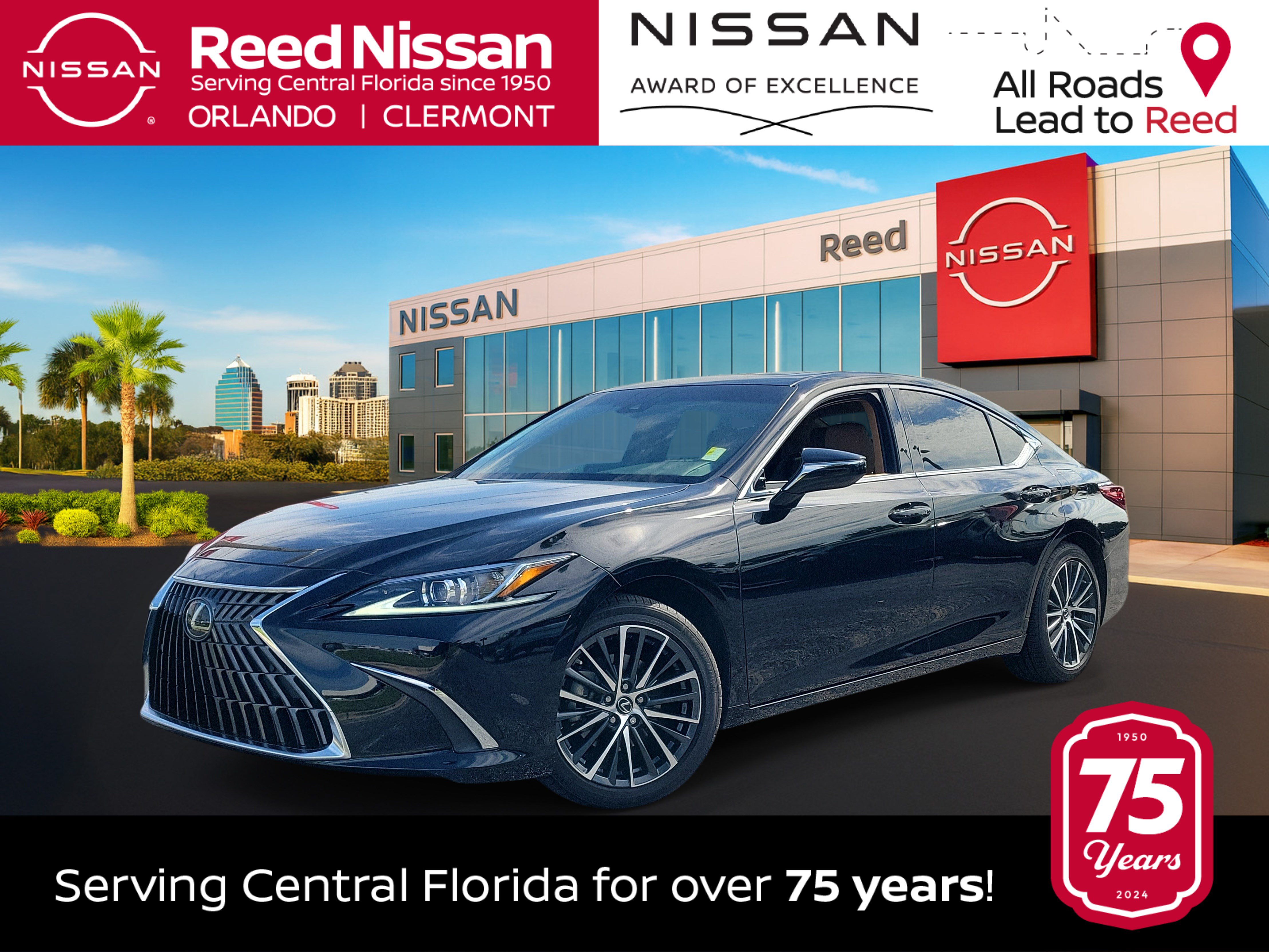 Used 2024 Lexus ES 300h w/ Premium Package FWD image 1