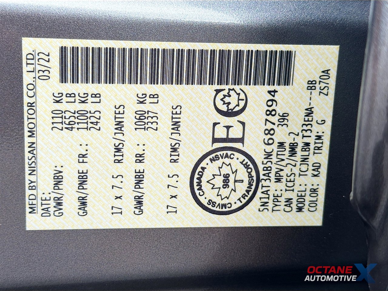 Used 2022 Nissan Rogue S AWD/4WD image 31