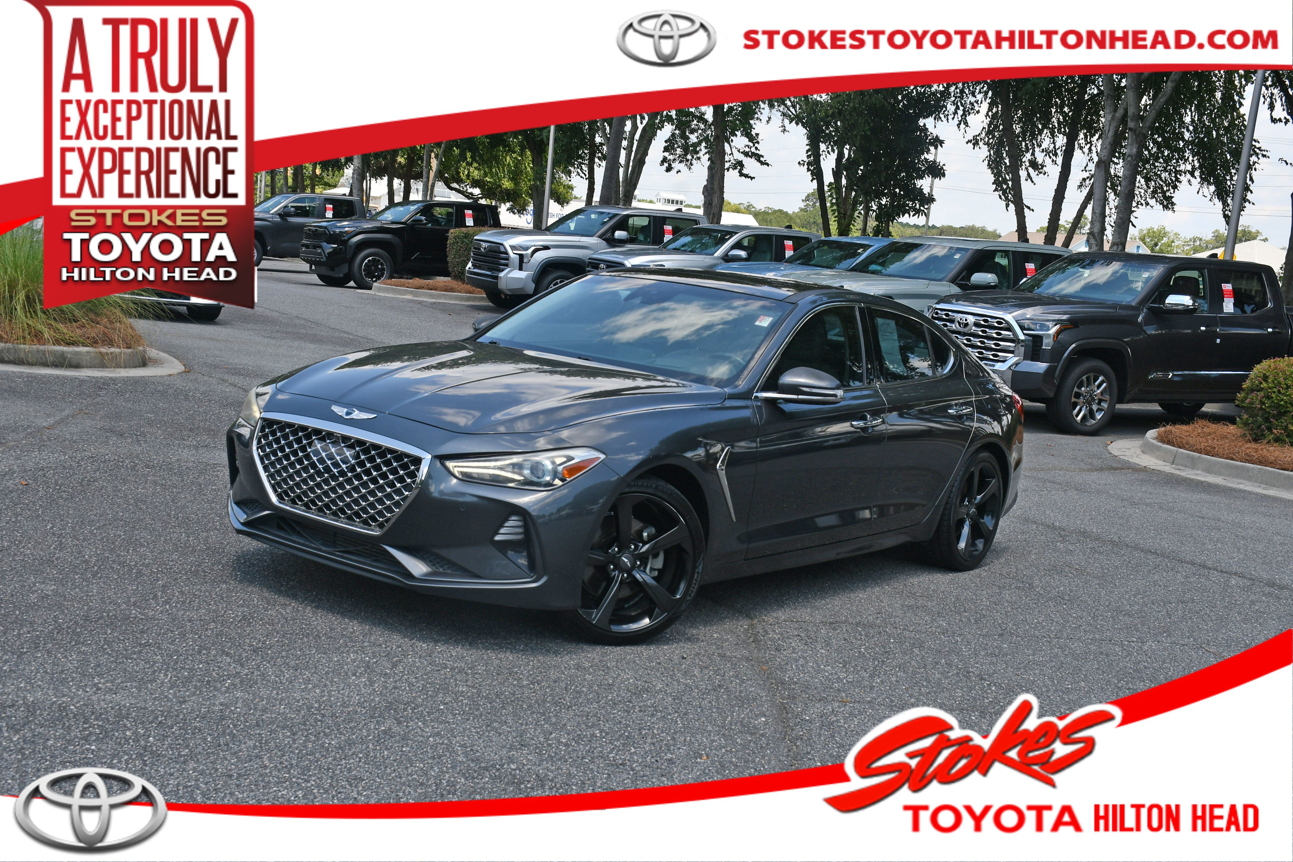 Used 2019 Genesis G70 2.0T Advanced w/ Dynamic Package RWD image 1