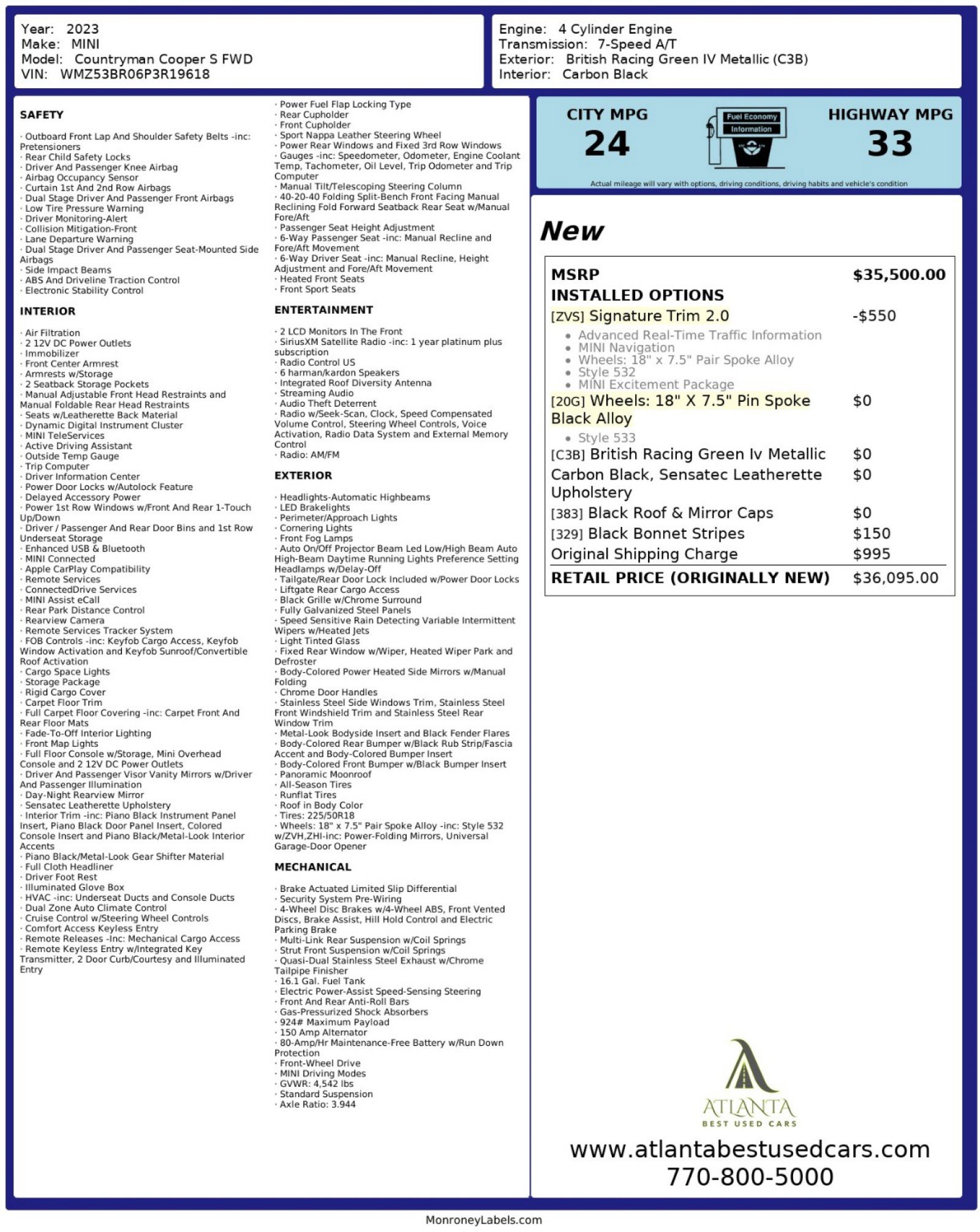 Used 2023 MINI Cooper Countryman S image 53