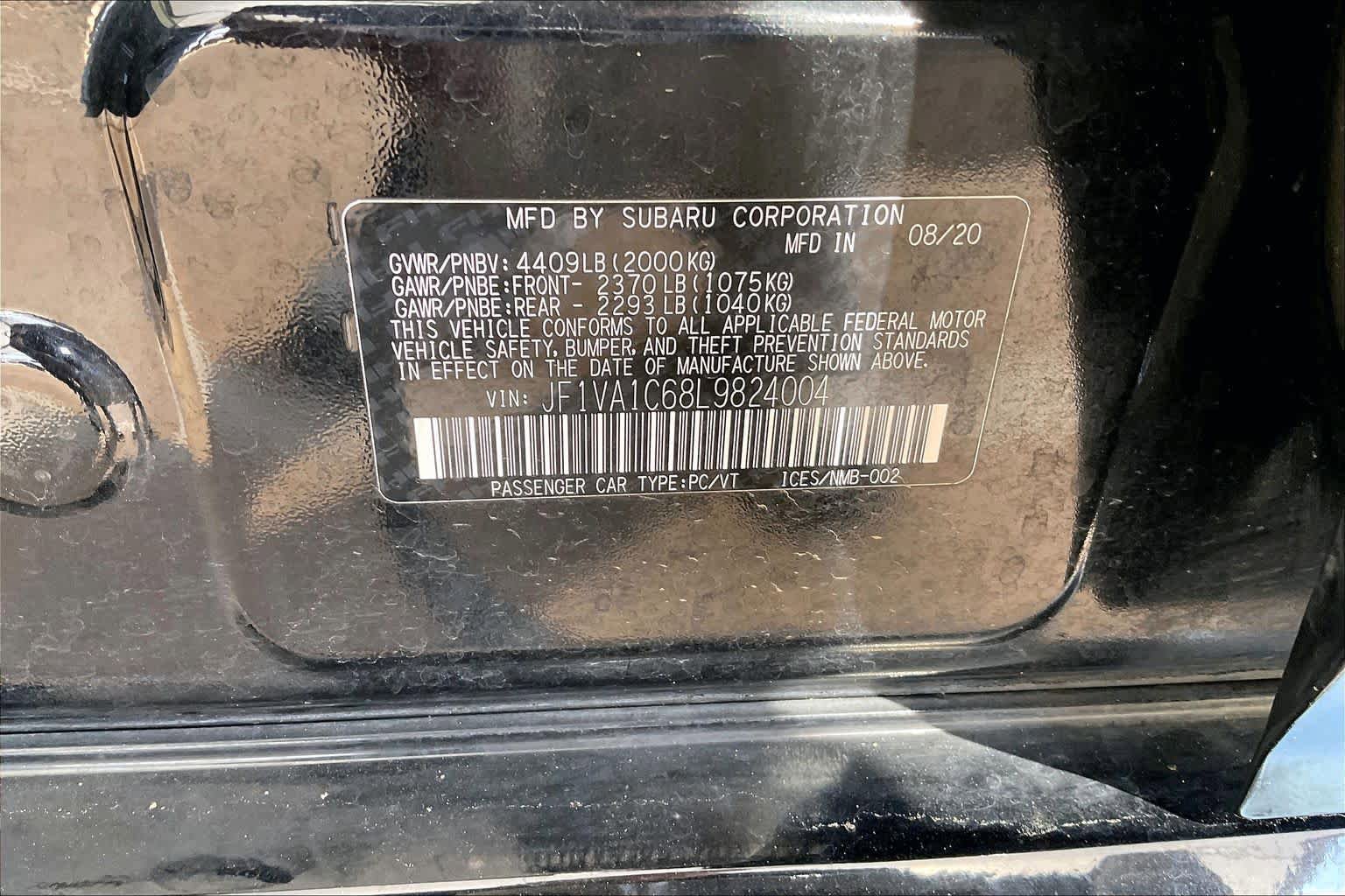 Used 2020 Subaru WRX Premium AWD/4WD image 34