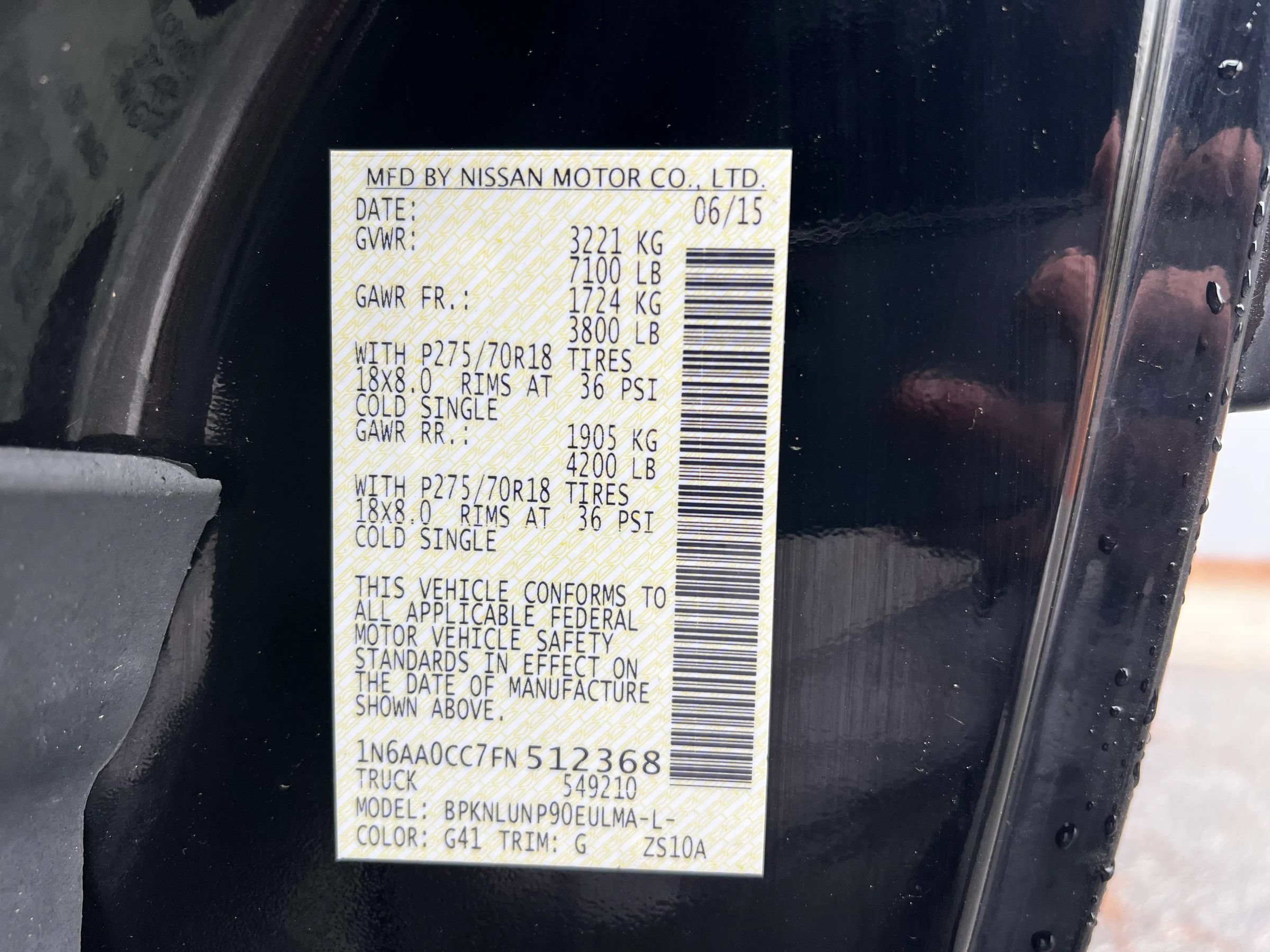 Used 2015 Nissan Titan PRO-4X w/ Pro-4x Luxury Package AWD/4WD image 10