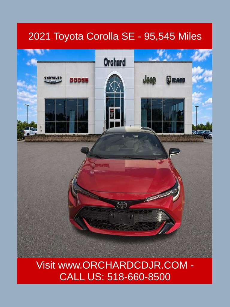 Used 2021 Toyota Corolla SE w/ SE Preferred Package