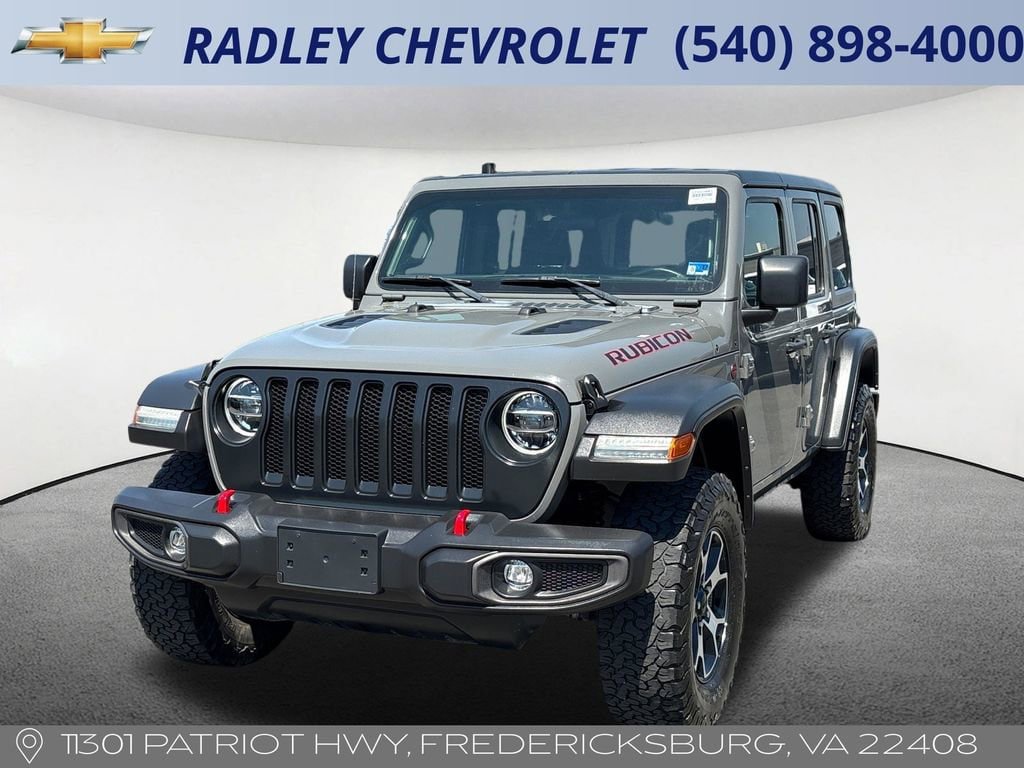Used 2021 Jeep Wrangler Unlimited Rubicon w/ LED Lighting Group AWD/4WD image 1