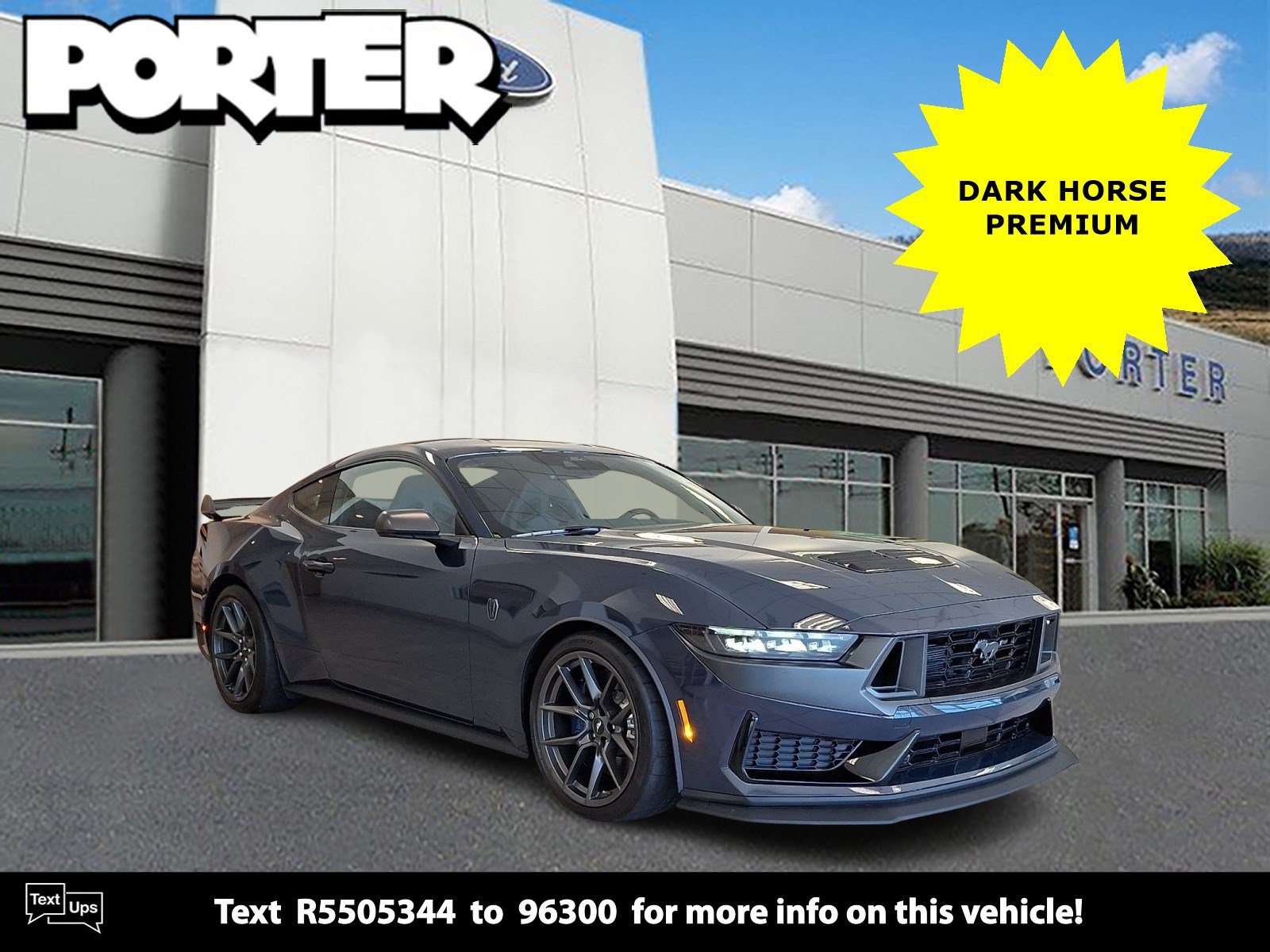Certified 2024 Ford Mustang Dark Horse w/ Dark Horse Handlin Package RWD image 1