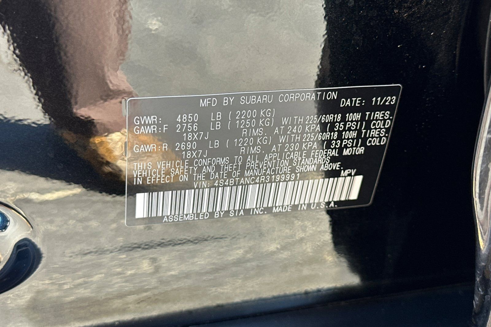 Used 2024 Subaru Outback Limited image 31