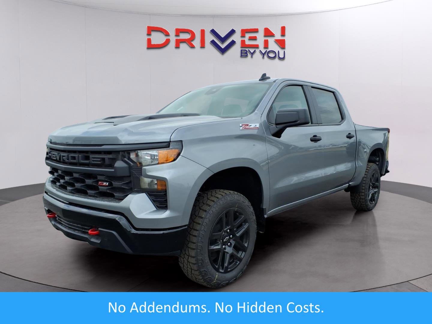New 2026 Chevrolet Silverado 1500 Custom Trail Boss w/ LPO, Dark Essentials Package
