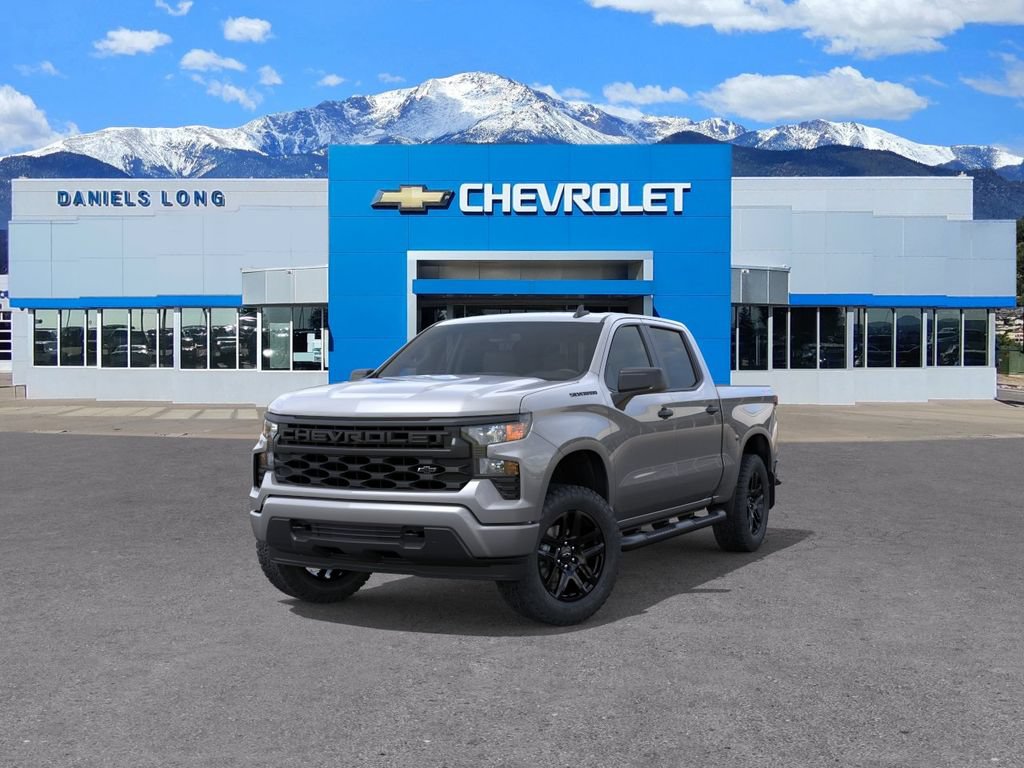 New 2026 Chevrolet Silverado 1500 Custom w/ LPO, Dark Essentials Package AWD/4WD image 8