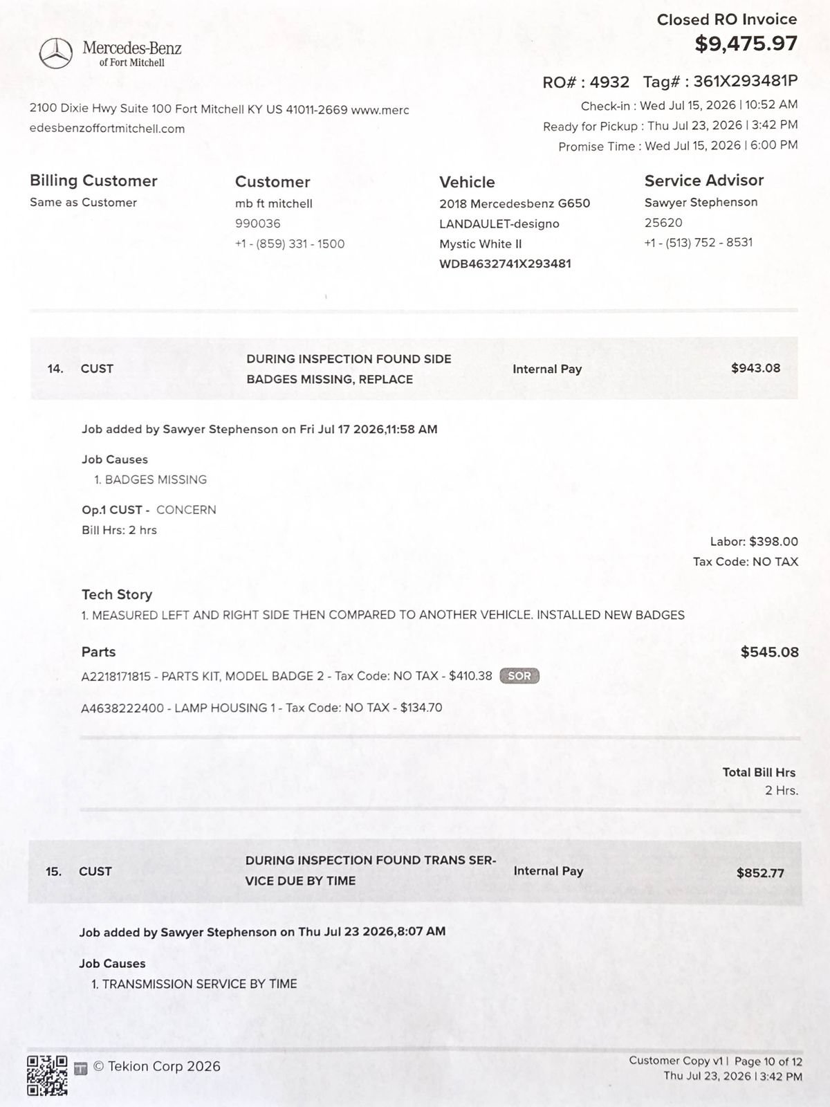Used 2018 Mercedes-Benz Other Mercedes-Benz Models image 59